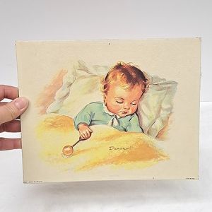Vintage baby image 8 x 10